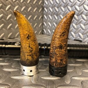 LGT/VHC Compatible Rancor Tooth Lightsaber Pommel ( Raw Print or Hand Finished Piece)